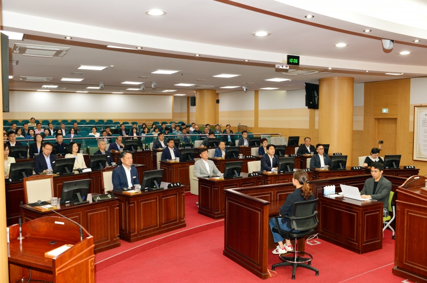 제341회 광양시의회 임시회 제1차 본회의_1
