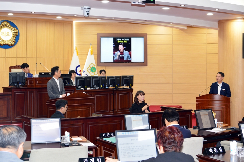 제342회 광양시의회 임시회 제2차 본회의  [시정질문]_0