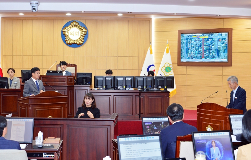 제342회 광양시의회 임시회 제3차 본회의  [시정질문]_0