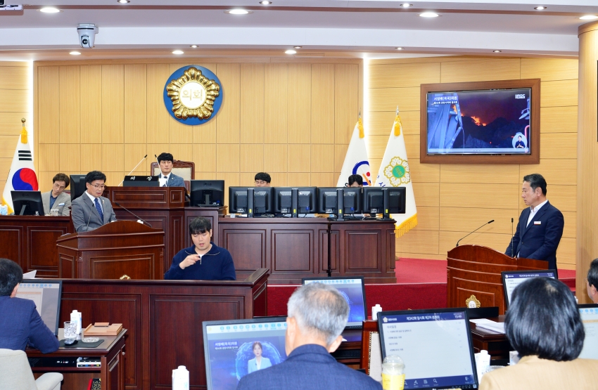 제342회 광양시의회 임시회 제3차 본회의  [시정질문]_6