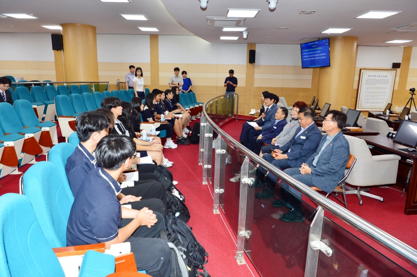 2025년 광양학생자치연합회 의회 체험활동_4