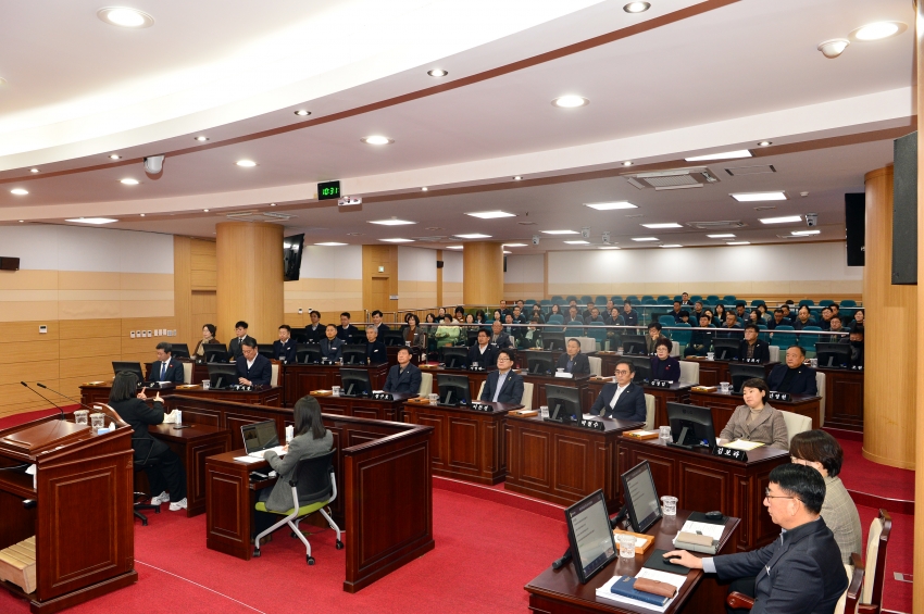 제344회 광양시의회 임시회 제1차 본회의_1